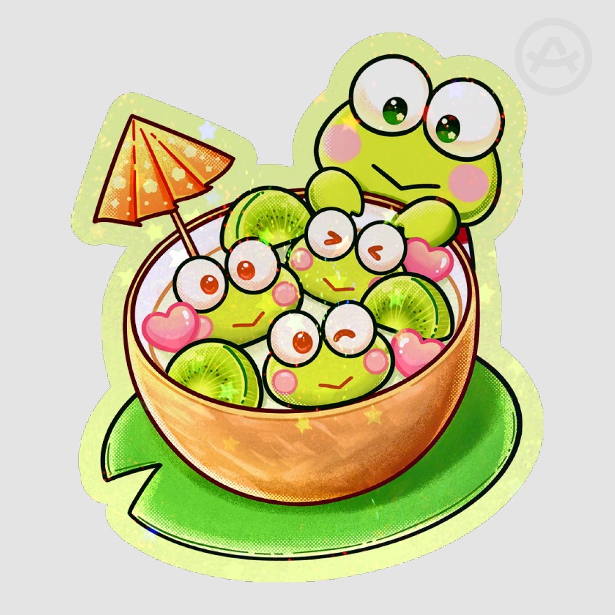Keroppi Die Cut Stickers