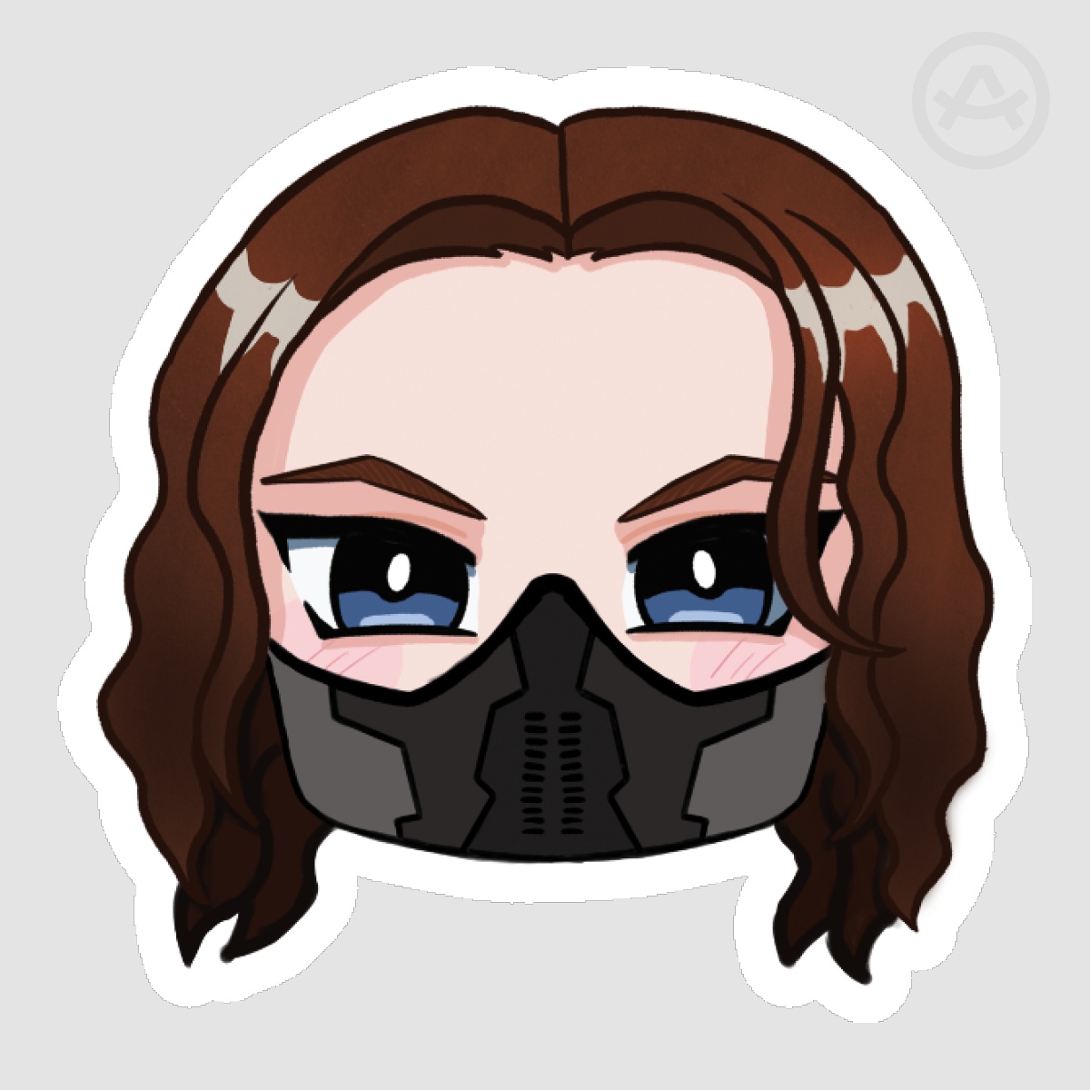 CATWS Bucky Barnes Stickers
