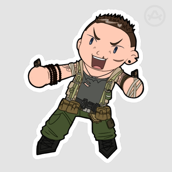 Tank Dempsey Sticker