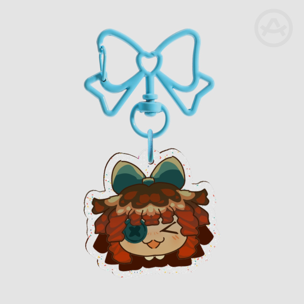 Ragatha Glitter Acrylic Keychains