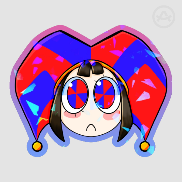 Pomni TADC Sticker