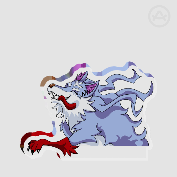 Campfire Cooking Fel Inspired Thick Acrylic Stand (No Base)