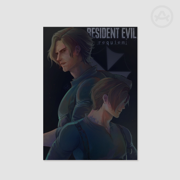 Leon kennedy Resident Evil Requiem Poster
