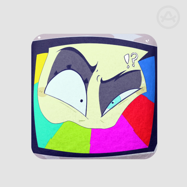 Mr Puzzles Square Squish Pin (SMG4)