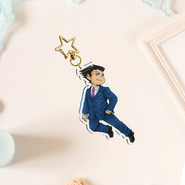 Phoenix Wright - Trilogy Keychain