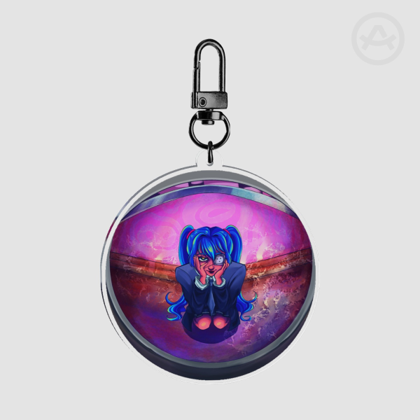 Monitoring Miku Deco27 Clear Acrylic Keychains
