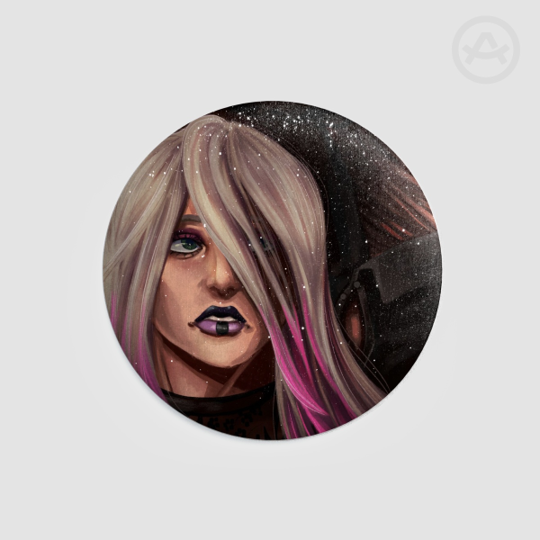 Sable Dead By Daylight Round Badges (Button Pins)