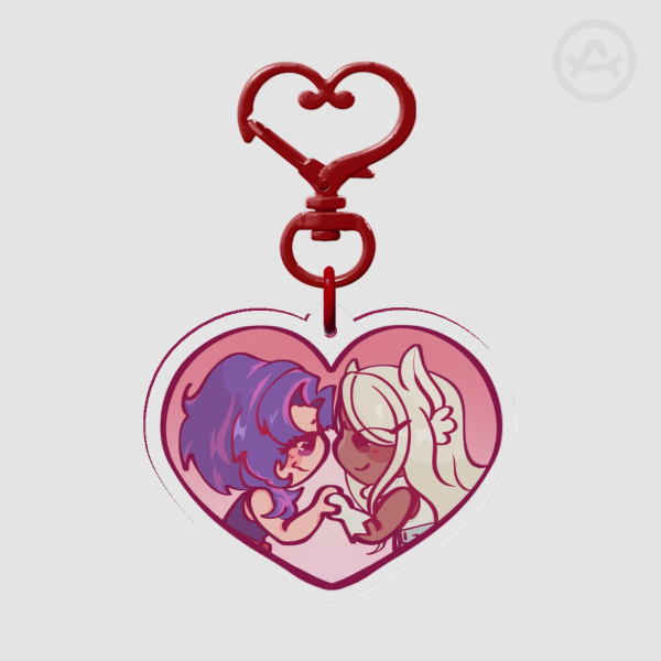 Hero Ship Series Miriko Lady Nagant x  Clear Acrylic Keychains