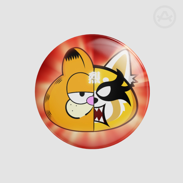 Garfsuko Round Badges (Button Pins)