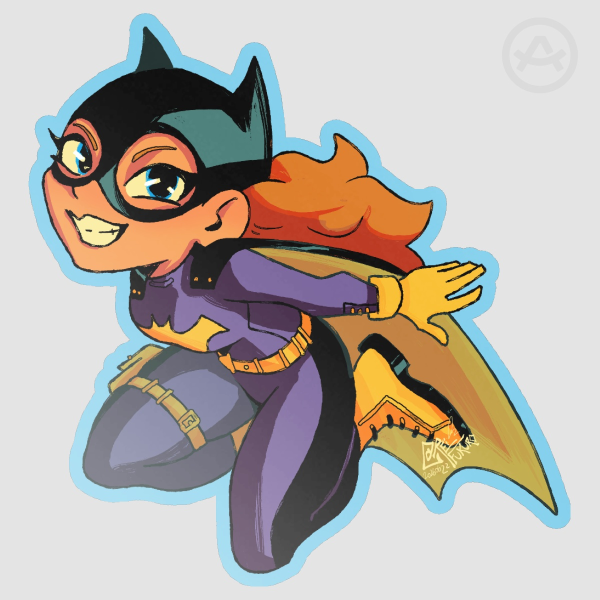 Batgirl - Vinyl Stickers
