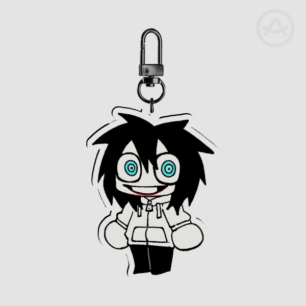 Jeff The Killer Acrylic Keychain/Charm