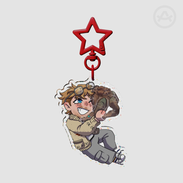Grace and Rocky Glitter Charm