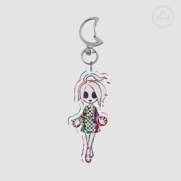 Glitter Acrylic Allister Keychains