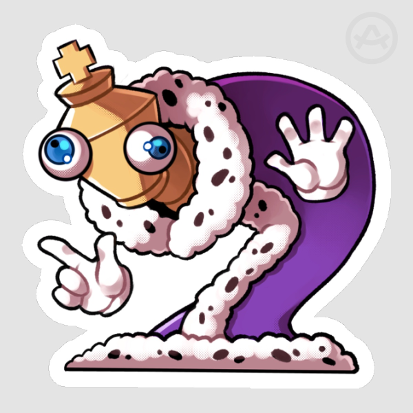 KINGER Sticker