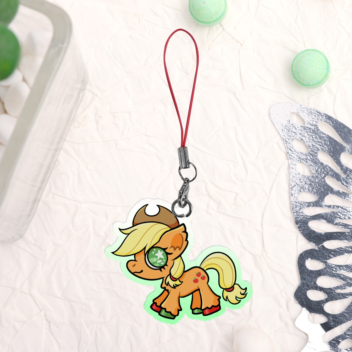 Applejack Phone Charm