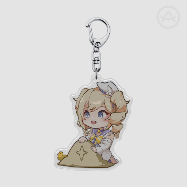 Genshin Impact Summer Keychain - Barbara