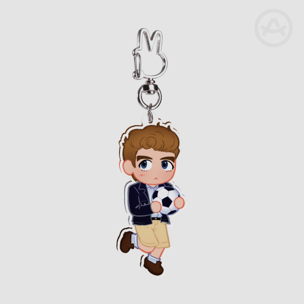 Les Pattinson Keychain