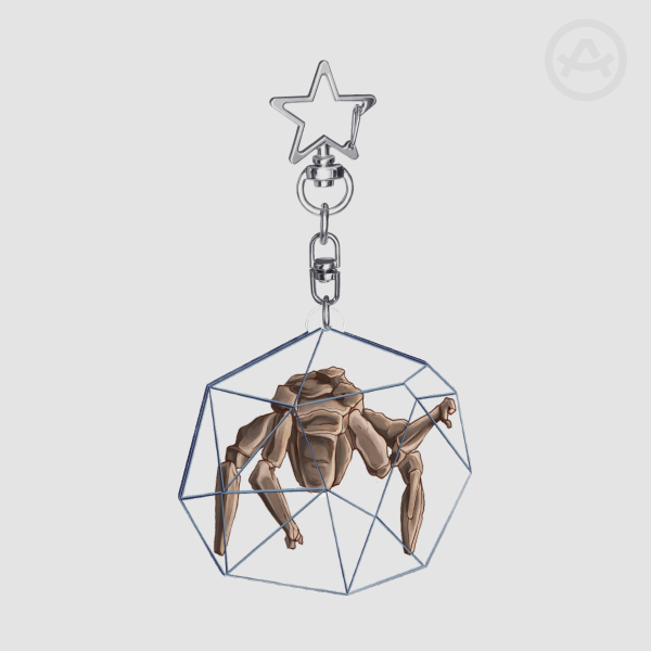 Project Hail Mary Rocky Clear Acrylic Keychain