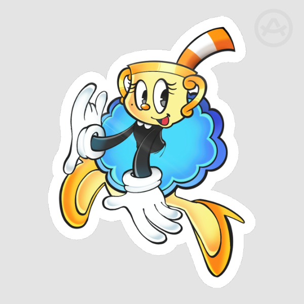 CUPHEAD - Ms Chalice stylize sicker