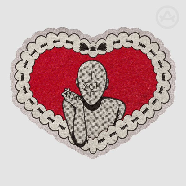 MllerShop's YCH Heart Sticker