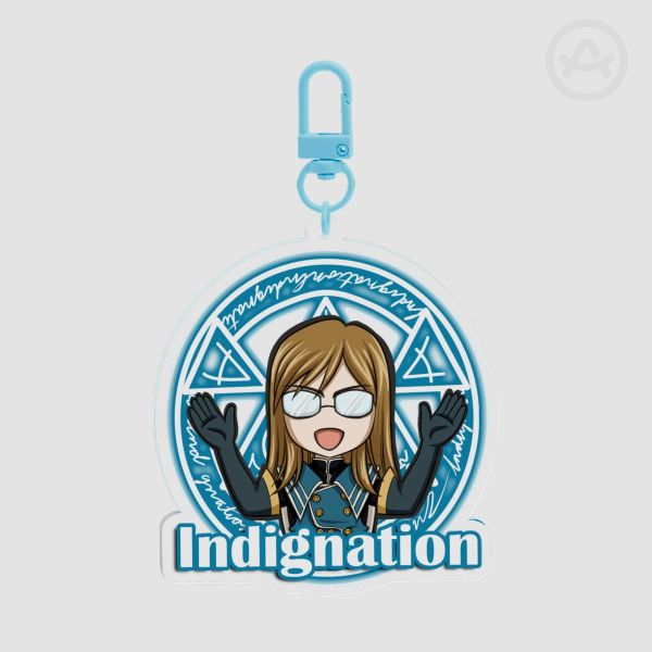 [Fan-Merch] Jade Curtis - Tales of the Abyss - Indignation Keychain