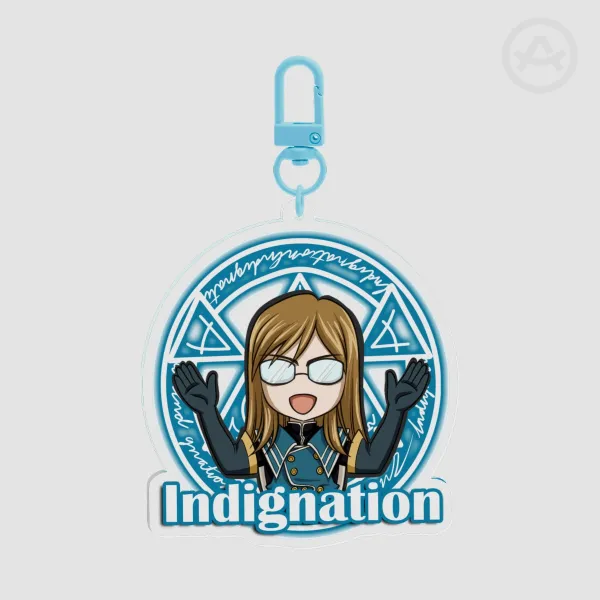 [Fan-Merch] Jade Curtis - Tales of the Abyss - Indignation Keychain