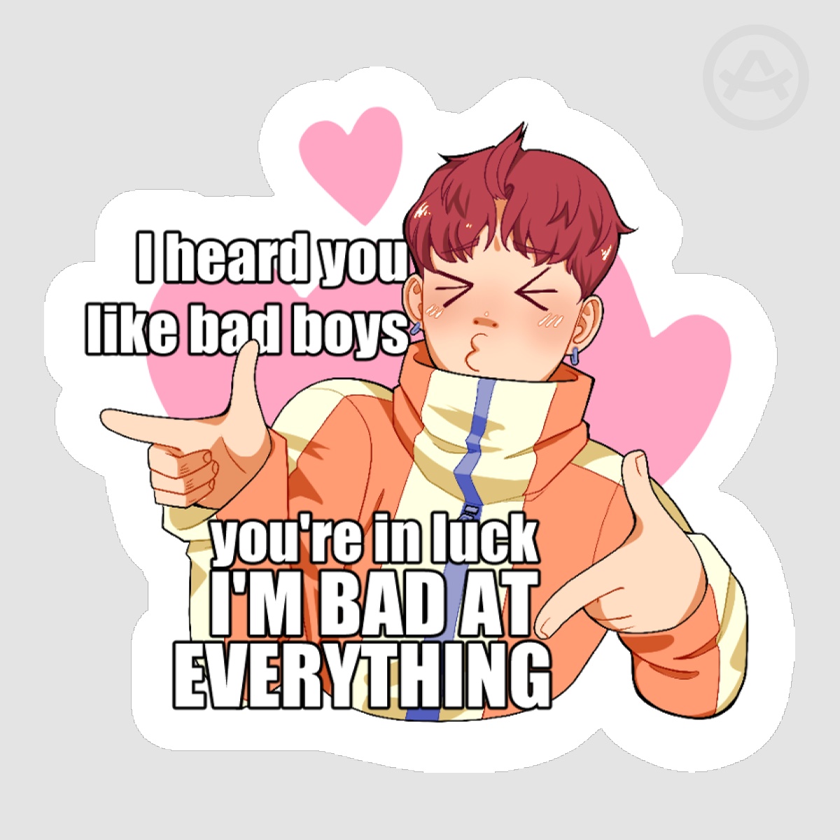 Bad Boy Sticker (Jiji)