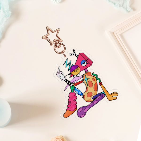 Zooble (Un-Censored) Acrylic Keychain