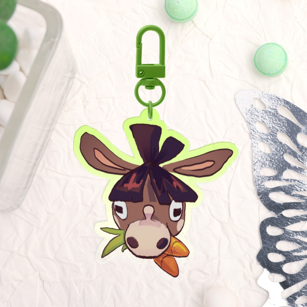 Mudbray Clear Acrylic Keychains