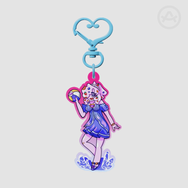 Nephele Colorful Summertime keychain