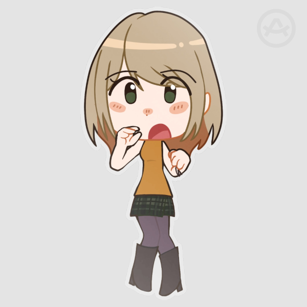 Ashley Graham Resident Evil 4 Sticker