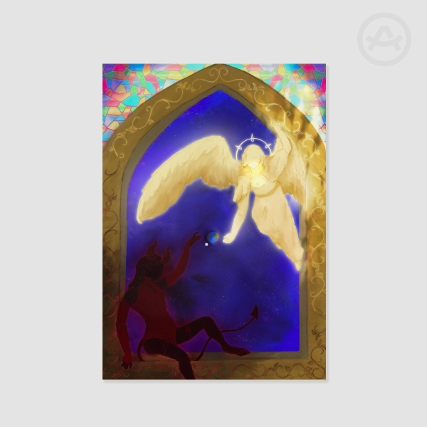 The Universal Balance of Good and Evil Print