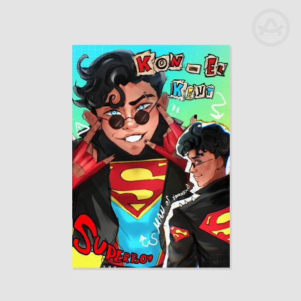 Superboy Print (A4)