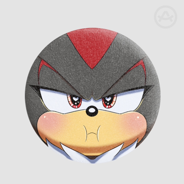 Cute Shadow Plush Badges