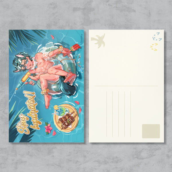 Garu Summer! Postcard