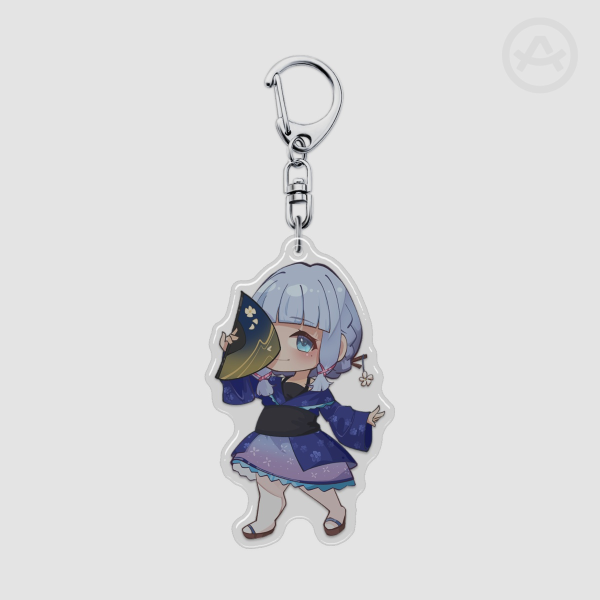 Genshin Impact Summer Keychain - Ayaka