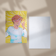 The sun - Postcard
