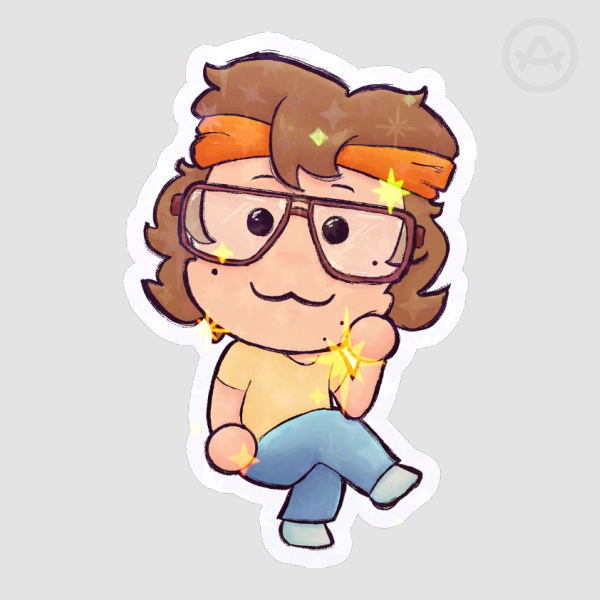 doug blackberry sticker