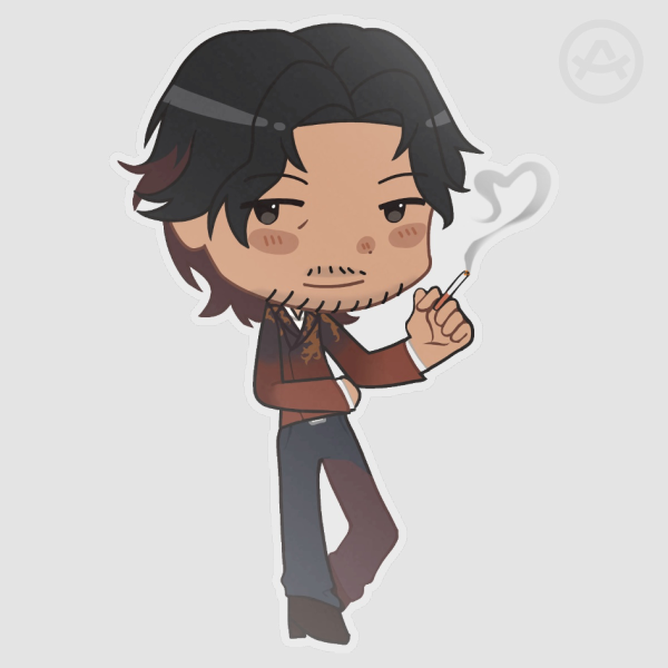 Luis Serra Resident Evil 4 Sticker