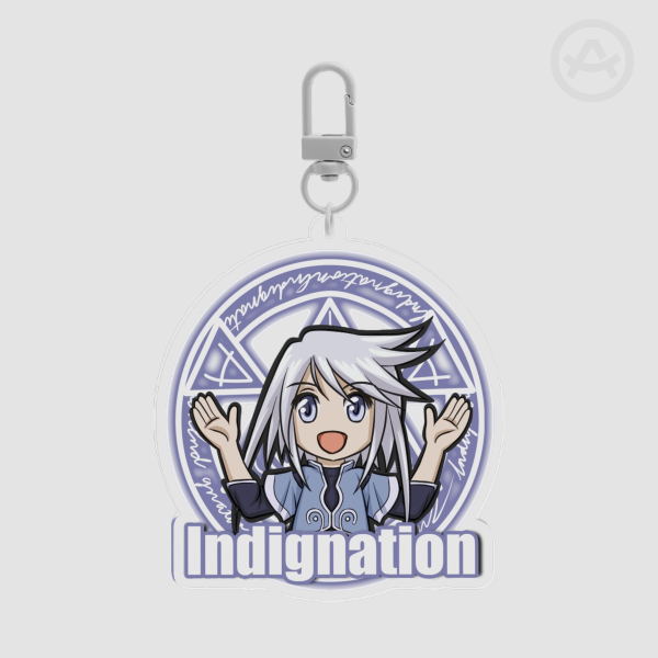 [Fan-Merch] Genis Sage - Tales of Symphonia - Indignation Keychain