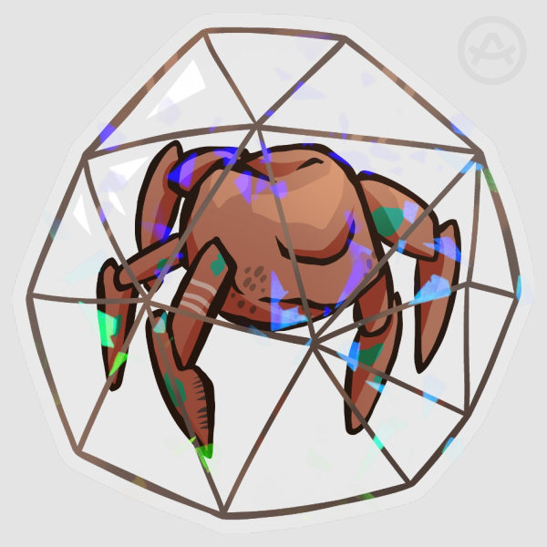 Rocky Shiny Sticker