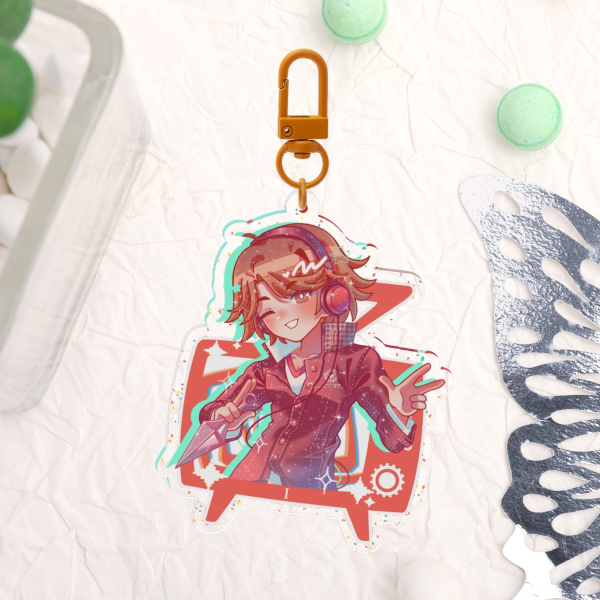 Yosuke Hanamura Glitter Acrylic Keychain