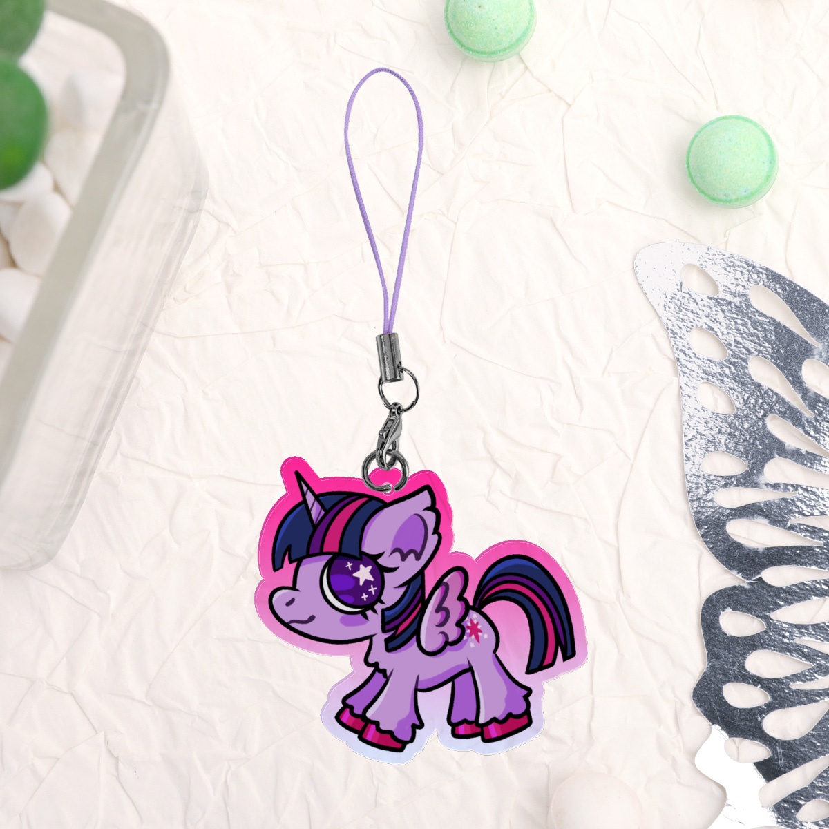 Twilight Sparkle Phone Charm