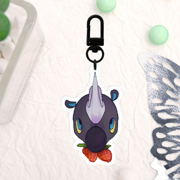 Blitzle Clear Acrylic Keychains