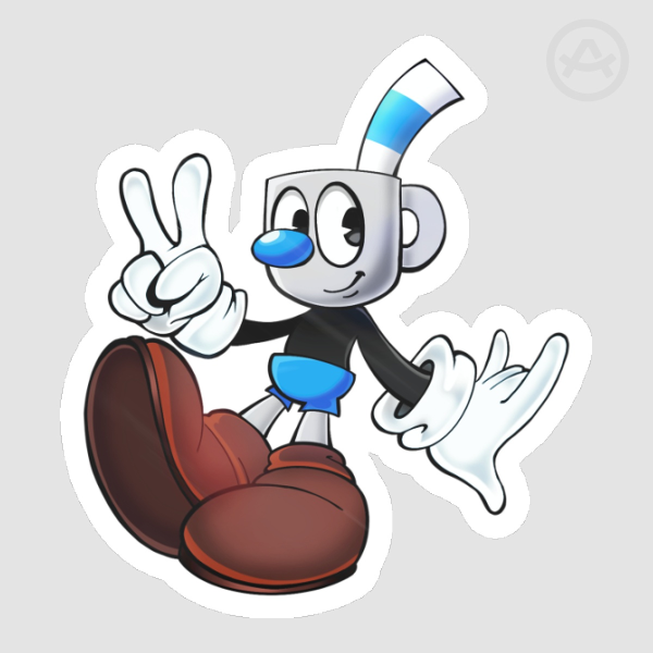CUPHEAD - Mugman stylize sicker