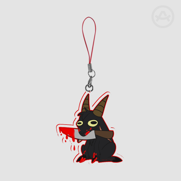 Ketchup Goat Keychain!