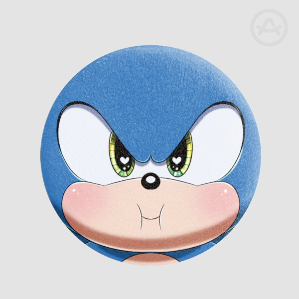 Sonic cute Plush Badges