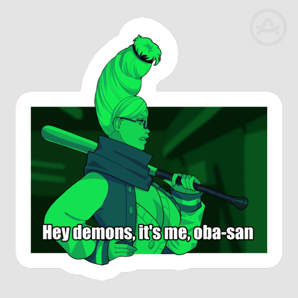Hey demons! Sticker (Seiko)
