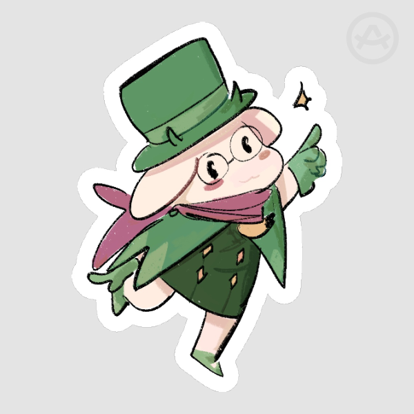 Ralsei Sticker - Deltarune Chapter 5