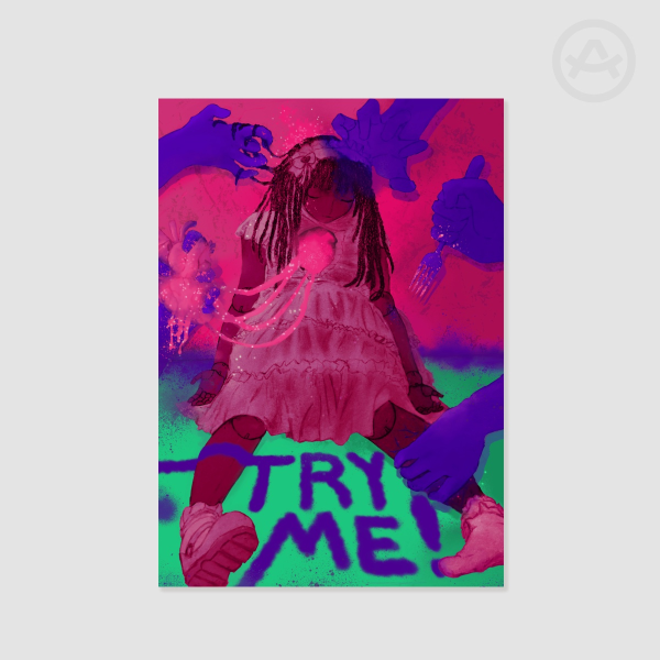 Go On And Step On Me Print